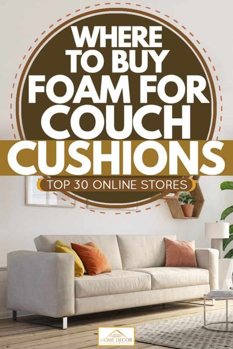 Replacement Couch Cushions, Diy Couch Cushions, Fix Sagging Couch, Couch Foam, Foam Couch, Couch Repair, Furniture Foam, Diy Furniture Upholstery, Reupholster Chair Dining