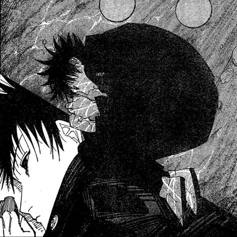 Sukuna In Megumi Manga, Megumi Jjk Manga, Megumi Pfp Manga, Sukuna Megumi Manga, Megumi Manga Icon, Megumi Fushiguro Manga, Jujutsukaisen Manga, Manga Spoilers, Fetal Position