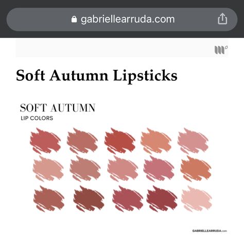 Soft Autumn Lip Color, Makeup Soft Autumn, Soft Autumn Lipstick, Soft Autumn Makeup Looks, Autumn Eyeshadow Looks, Manifest Moodboard, Autumn Eyeshadow, Tinted Autumn, Autumn Lipstick