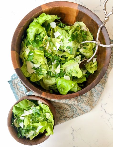 Butter Leaf Salad Recipe, Bib Lettuce Salad, Butter Lettuce Salad Recipes, Butter Lettuce Recipes, Cold Pastas, Salad Fixings, Butter Lettuce Salad, Lettuce Salads, Lettuce Salad Recipes