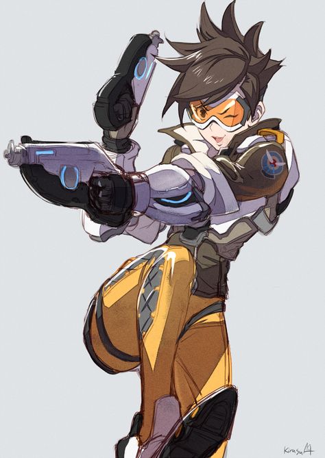 Lena Oxton, Tracer Fanart, Gaming Corner, Tracer Overwatch, Overwatch Fanart, Overwatch Drawings, Oc Bnha, Overwatch Wallpapers, Overwatch Tracer