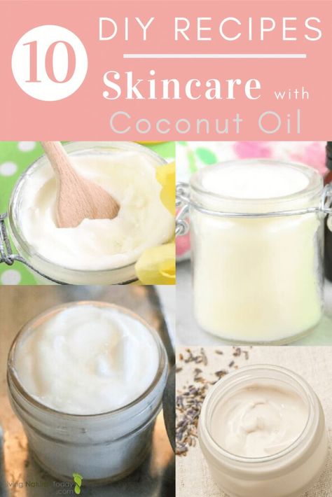 Coconut Oil Skin Care Recipes, Products Hygiene, Coconut Oil Skin, Skincare Recipes, Diy Coconut, Diy Coconut Oil, Coconut Oil Skin Care, Natural Hair Mask, Oil Skin