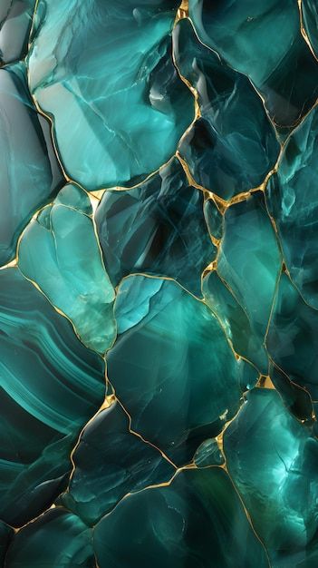 Premium Photo | Abstract marble background ai wallpaper Jewel Background, Green Gold Background, Marble Wallpapers, Marble Texture Seamless, Gold Abstract Wallpaper, Background Green, Background Ideas, Action Painting, Marble Background