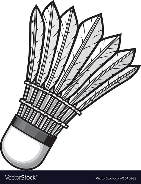 Shuttlecock Drawing, Shuttlecock Logo, Badminton Illustration, Taufik Hidayat, Shuttle Badminton, Badminton Pictures, Badminton Birdie, Badminton Logo, Badminton Photos