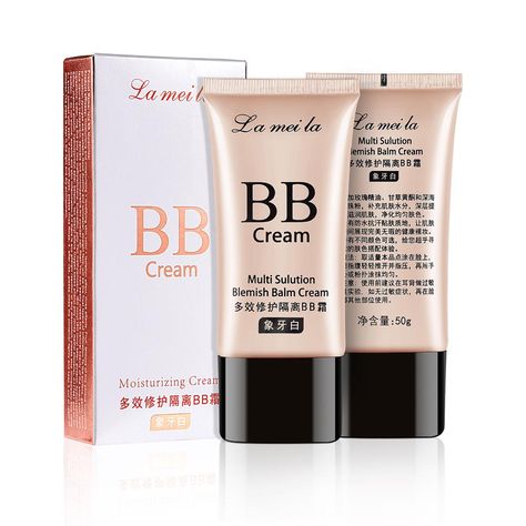 BB cream concealer moisturizing nude makeup lasting waterproof foundation brightening cosmetics Waterproof Foundation, Moisturizing Foundation, Cream Makeup, Nude Makeup, Skin Pores, Cream Concealer, Whitening Cream, Foundation Concealer, Makeup Foundation