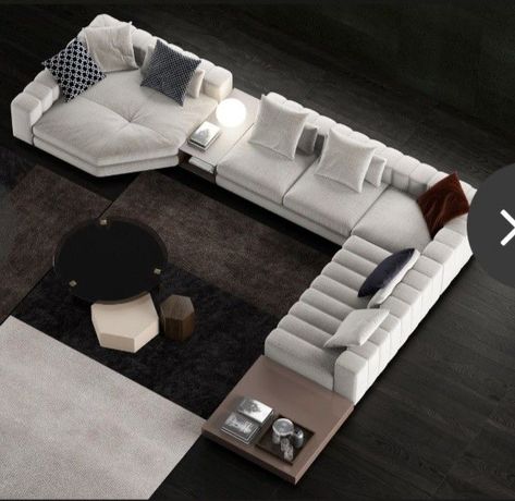 L Shape Sofas, Minotti Sofa, L Shaped Sofa Designs, Sofa Couch Design, L Sofa, Luxury Sofa Living Room, Luxury Sofa Design, Sofa L, Corner Sofa Design