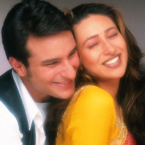 Bollywood Nostalgia, Hum Saath Saath Hain, Kapoor And Sons, Randhir Kapoor, Bollywood Aesthetic, 90s Bollywood Aesthetic, Karisma Kapoor, Saif Ali Khan, 90s Bollywood