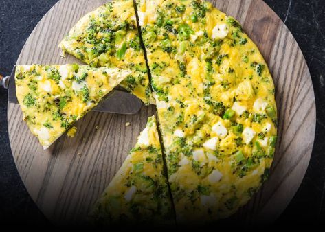 Broccoli and Feta Frittata | America's Test Kitchen Cinnamon Rolls Pancakes, Broccoli Feta, Broccoli Frittata, Feta Frittata, Casserole Slow Cooker, Egg Frittata, Illustrated Recipe, Country Recipes, America's Test Kitchen Recipes