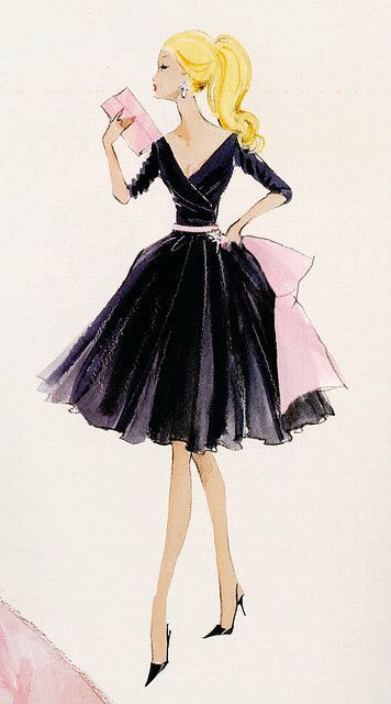 Vintage Fashion Sketches, Barbie Fashion Sketches, Concept Clothing, Fashion 1950s, Fashion Friday, Fashion Art Illustration, Mode Design, Fashion Design Sketches, Young Fashion