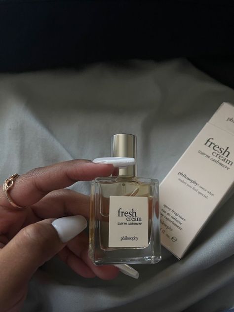 Fresh Cashmere Perfume, Vanilla Cashmere Aesthetic, Fresh Cream Warm Cashmere Perfume, Philosophy Warm Cashmere, Warm Cashmere Perfume, Philosophy Fresh Cream Warm Cashmere, Fresh Cream Philosophy, Fresh Cream Perfume, Fresh Cream Warm Cashmere