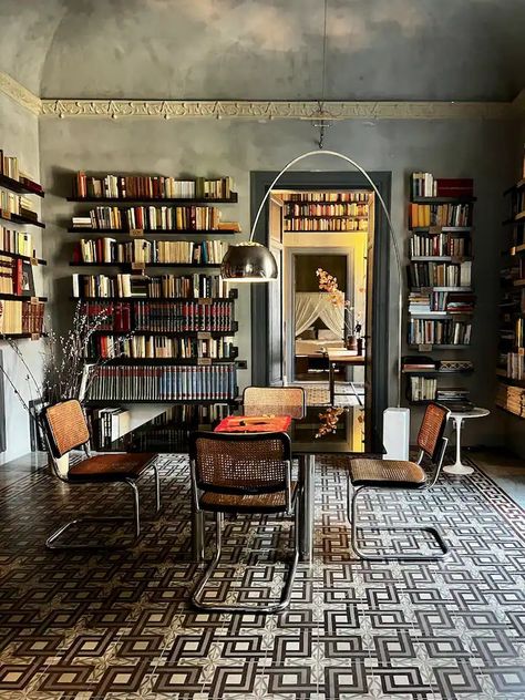 Liberty Library, house of books - Condominiums for Rent in Palermo, Sicilia, Italy - Airbnb Palermo House, Library House, Italy Airbnb, Italian Apartment, Sicilia Italy, Palermo Sicily, The Apartment, House Made, Feel Inspired