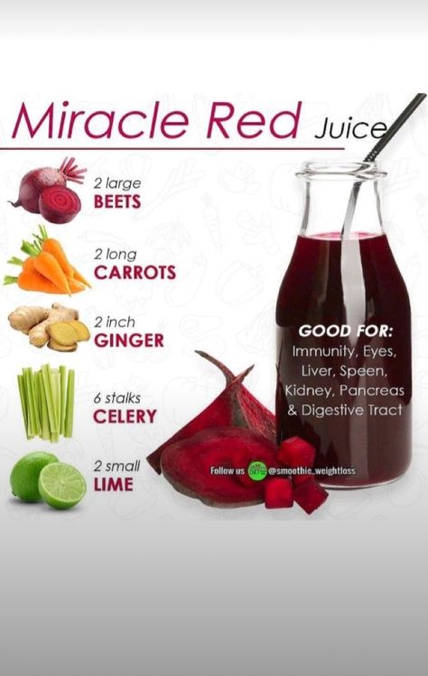 Health Juice Recipes, Red Juice, Easy Juice Recipes, Healthy Juicer Recipes, Healthy Juice Drinks, Juicy Juice, Juicer Recipes, Healthy Drinks Smoothies, Fat Burning Smoothies