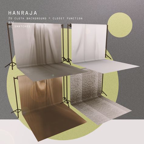 2D Cloth Background + wardrobe function | hanraja en Patreon Backdrop Sims 4 Cc, Sims 4 Cc Photo Backdrop, Sims 4 Photo Backdrop, Sims 4 Cc Stairs Functional Patreon, Sims 4 Cc Backdrop, Sims 4 Photography Studio Cc, Sims 4 Studio Cc, Sims 4 Photoshoot Background, Sims 4 Backdrop