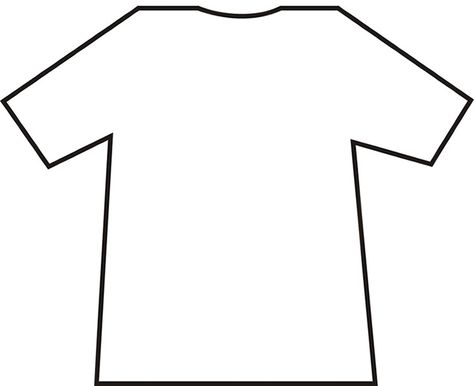 FREE T-Shirt Template~  Students decorate their t-shirt with words or pictures that describe their interests.  Hang them from a "clothesline" to make a cute hall display! Blank Tshirt, T Shirt Template, Tshirt Template, Word Shirts, Blank T Shirt, T Shirt Design Template, Blank T Shirts, Email Template, Shirt Template