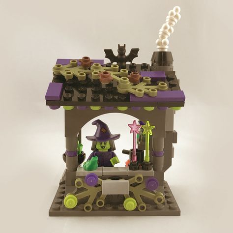 Lego Haunted House, Halloween Lego, Harry Potter Diy Decorations, Christmas Lego, Lego Halloween, Lego Club, Lego Diy, Lego Activities, Diy Barbie Furniture