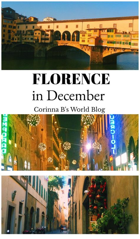 9 Reasons Why You Should Visit Florence In December. The holiday season in Florence is magical! Few tourists, no lines to see anything, the Christmas market - there are lots of reasons to visit Florence in December, here are 9 of them. #Florence #ItalyTravelTips #DecemberInItaly Florence In December, Florence Winter, Backpacking Italy, Europe Holiday, Florence Italy Travel, Christmas In Italy, Visit Florence, Florence Travel, Cruise Europe