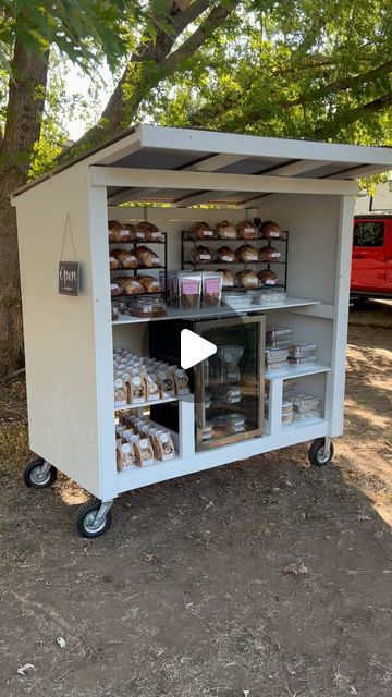 Casey Lynn’s Kitchen on Instagram: "The Roadside Bakery cart is NOW OPEN! TIL sold out!  716 S Forewood Dr in Ark City!" Roadside Bakery Stand, Bakery Cart, Bakery Stand, Now Open, On Instagram, Quick Saves, Instagram