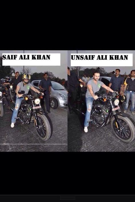 UnSaif Ali Khan hehehe Desi Problems, Memes Girl, Cant Stop Laughing, New Funny Memes, Bollywood Memes, Desi Jokes, Bollywood Funny, Very Funny Memes, Funny Jokes In Hindi