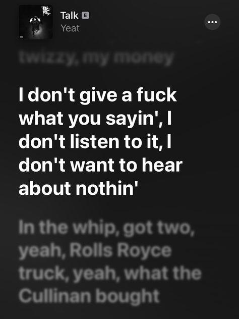 Yeat Rapper Quotes, Yeat Rapper Lyrics, Yb Lyrics, Drake Song Quotes, Positive Songs, Rap Song Lyrics, Honest Quotes, Rapper Quotes, Rap Lyrics Quotes