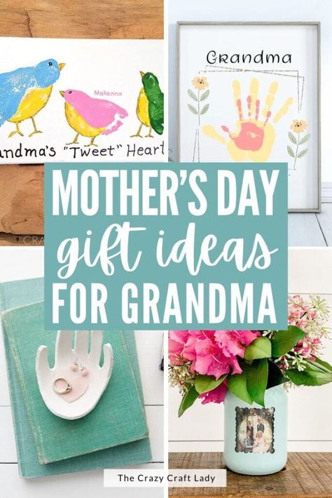 DIY Mother's Day Gifts for Grandma Mother’s Day Gifts From Grandchild, Diy Mother’s Day Gift From Grandkids, Diy Mothers Day Gifts From Kids Grandma, Grandma Crafts For Mother’s Day, Handmade Grandma Gifts, Mother’s Day Grandma Diy, Cute Mother’s Day Gift For Grandma, Mother’s Day Crafts For Grandmother, Unique Mother’s Day Gifts For Grandma