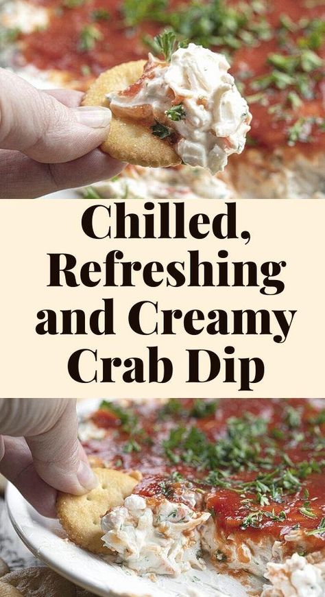 Layered Crab Dip, Shrimp Crab Dip, Crab Cocktail, Imitated Crab Dip, Cold Crab Dip With Cream Cheese, Cold Crab Dip, Crab Meat Dip, Cold Crab Dip Recipe Easy, Crab Cream Cheese Dip Cocktail Sauce