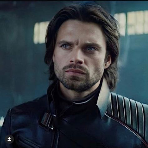 bucky barnes with long hair James Buchanan "bucky" Barnes, Bucky Barnes Marvel, Barnes Marvel, James Barnes, James Buchanan Barnes, Winter Soldier Bucky, Bucky Barnes Winter Soldier, Man Thing Marvel, Marvel Jokes