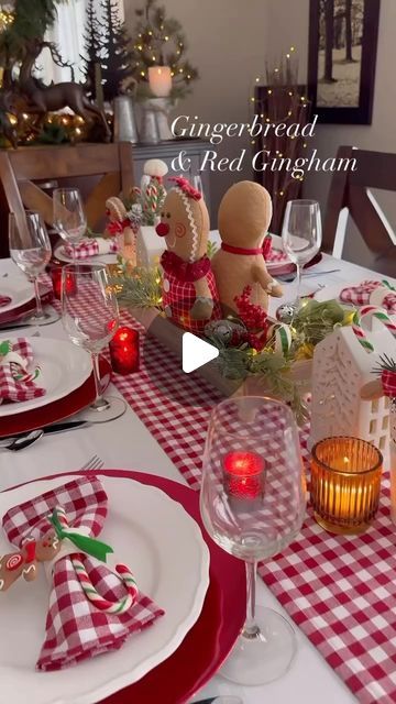 Gingerbread Theme, Gingerbread Christmas Decor, Gingerbread Decorations, November 1st, Cosy Christmas, Table Scape, Christmas Inspo, Christmas Table Settings, Christmas Mood