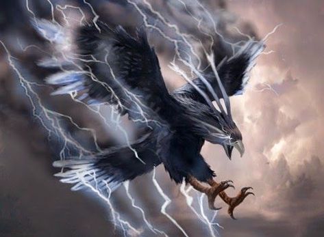 The Thunderbird of Native Americans – Legends of America Thunderbird Ilvermorny, Thunderbird House, Horned Serpent, Native American Mythology, House Quiz, Native American Legends, Wingardium Leviosa, Character Clothes, Fantastic Beast