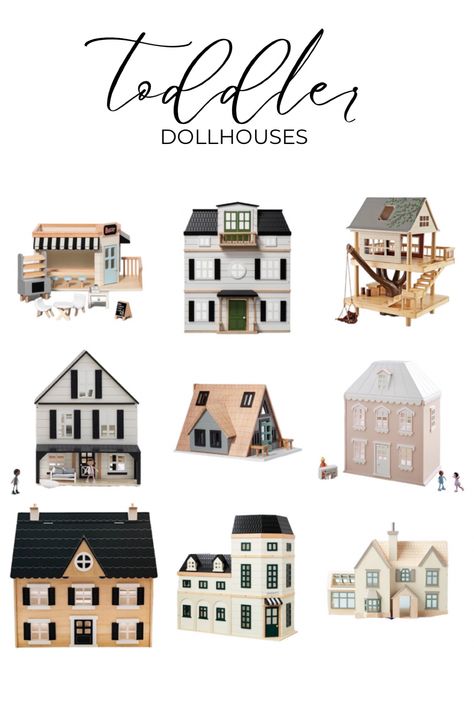 Hearth And Hand With Magnolia Dollhouse, Hearth And Hand Toys, Melissa And Doug Dollhouse Makeover, Hearth And Hand Dollhouse Makeover, Hearth And Hand Dollhouse, Dollhouse Hacks, Dollhouse Details, Toddler Dollhouse, Nordic Cottage