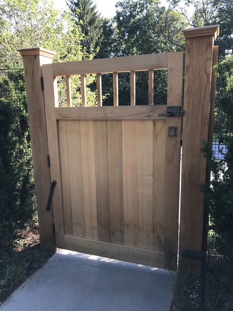 Portfolio | New England Woodworkers, Inc. Backyard Privacy Ideas From Neighbors, Side Yard Gate, Sliding Gate Design, Deck Privacy Panels, Gate Design Modern, Cedar Gate, Gate For Stairs, Wooden Fence Gate, Wood Fence Gates