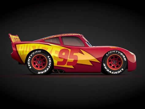 The Fabulous Lightning McQueen by Brett Nicholson on Dribbble Fabulous Lightning Mcqueen, Mcqueen Cars 3, Cars Movie Characters, Conpect Art, Cars 2 Movie, Cars 3 Lightning Mcqueen, Math Wallpaper, Disney Cars Movie, Pokemon Realistic