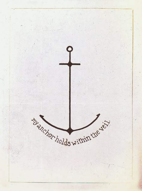 "My anchor holds within the veil" tattoo idea I came up with My Anchor Holds Within The Veil, The Anchor Holds Tattoo, September Tattoos, Veil Tattoo, Feminine Anchor Tattoo, The Anchor Holds, Anker Tattoo, Tattoos Infinity, Small Quote Tattoos