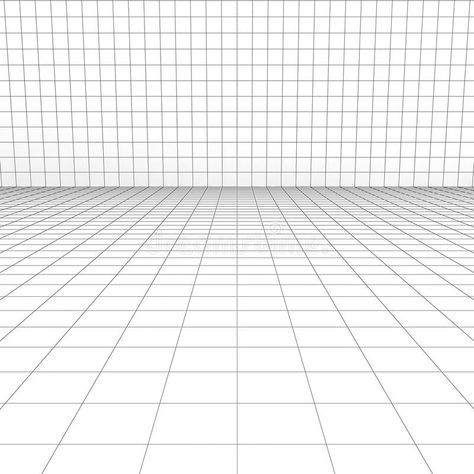 Perspective Grid, Drawing Grid, 1 Point Perspective, Flip Book Animation, Perspective Drawing Lessons, One Point Perspective, Pixel Art Tutorial, Point Perspective, Interior Sketch