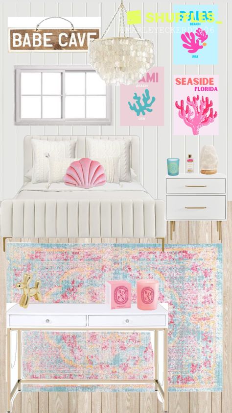 Beachy Preppy, Beachy Room Decor, Beach Room Decor, Preppy Bedroom, Beachy Room, Beach Room, Pastel Room, Pinterest Room Decor, Preppy Room Decor