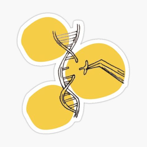 Genetics Stickers, Dna Sticker, Mehendi Ideas, Doodle Sticker, Science Stickers, Medical School Studying, Gene Therapy, Writing Challenge, Bright Vachirawit