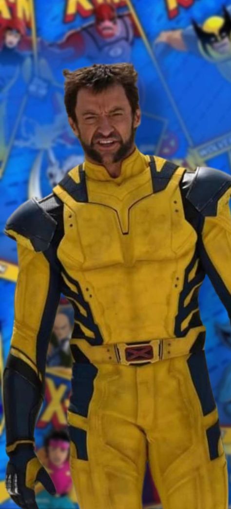 Deadpool 3 Deadpool 3, Wolverine Hugh Jackman, Yellow Suit, Hugh Jackman, Deadpool, Comics, Yellow