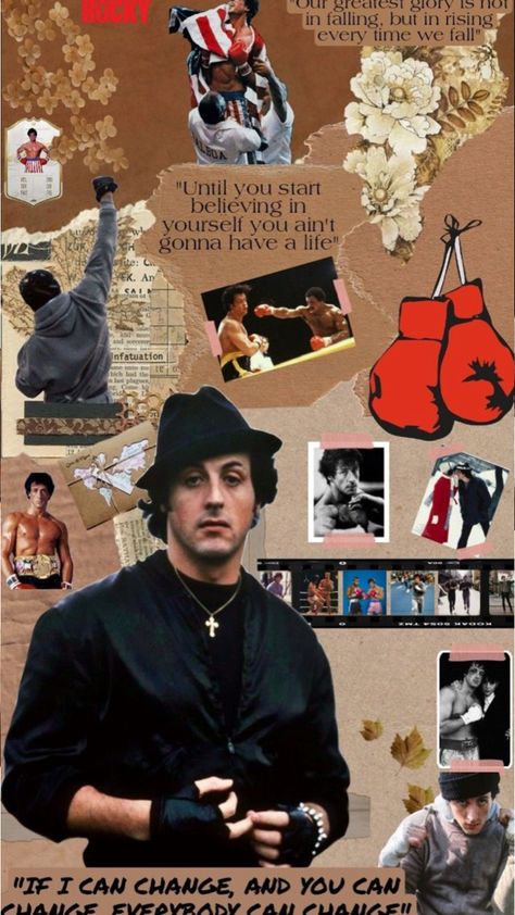 Rocky Balboa Fan Art, Rocky Balboa Aesthetic, Rocky Balboa Wallpapers, Rock Balboa, Rocky Balboa Poster, Rocky Wallpaper, Rocky Series, Farah Diba, Manchester United Wallpaper