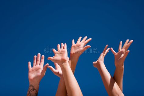 Hands up in the air. Group of people hands in the air , #Ad, #air, #Hands, #Group, #hands, #people #ad Air Sports, Hands In The Air, Hand Reference, Best Detox, Hand Images, Writing Art, Body Poses, Social Media Content, Pose Reference