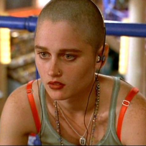 Bald Women Fashion, Revealing Swimsuits, Bald Look, Empire Records, Buzz Cuts, Manic Pixie Dream Girl, Robin Tunney, Shave My Head, Bad Haircut