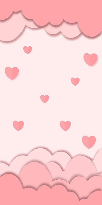 Powerpoint Wallpaper, Aesthetic Highlight Covers Instagram Pink, Valentines Day Border, Wallpaper Clouds, Wallpaper Powerpoint, Clouds Pink, Love Pastel, Balloon Clouds, Doodle Background