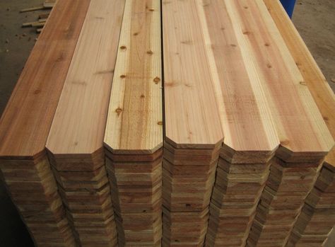 Could cedar dog ear fence pickets be the sauna builders' cost effective work around? | Saunatimes Cedar Fence Boards, Dog Ear Fence, Cedar Wood Fence, Building A Sauna, Wood Sauna, Cedar Fence Pickets, Sauna Diy, Fence Pickets, Cedar Lumber