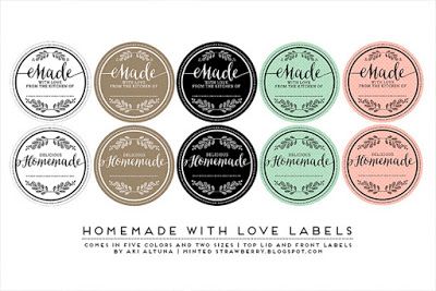 Free Printable: Another Mason Jar Label Printable Label Tags, Labels Printables, Homemade With Love, Mason Jars Labels, Canning Labels, Love Label, Jar Design, Labels Printables Free, Jar Labels