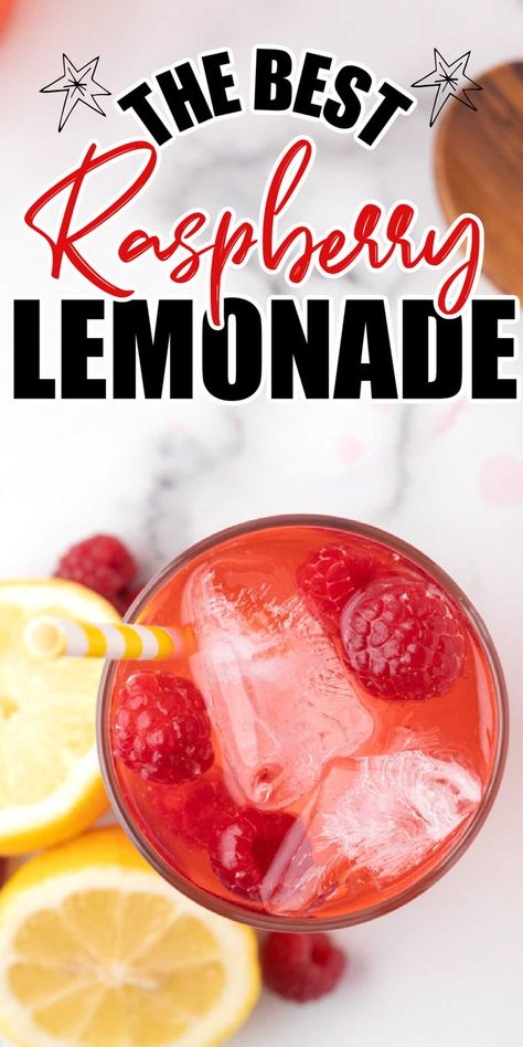 Beat the heat with this easy and delicious Raspberry Lemonade recipe, a perfect blend of sweet and tart for those hot summer days. Mocktail Easy, Raspberry Lemonade Recipe, Homemade Lemonade Recipes, Goodies Recipes, Lemonade Cocktail, Frozen Lemonade, Grilled Dinner, Fresh Lemonade, Lemonade Recipe