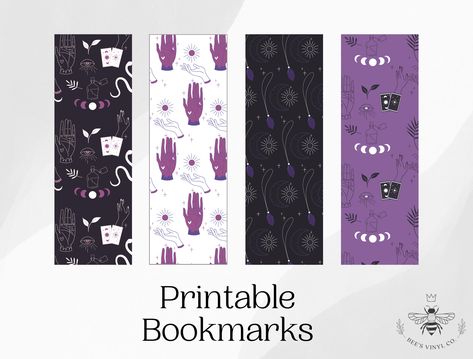 Bookmarks Print, Themed Bookmarks, Purple Theme, Bookmark Printing, Printable Bookmarks, The Fine Print, Purple Themes, Bookmarks Printable, Fine Print