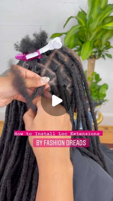 Synthetic Locs Extensions, How To Add Human Hair To Locs, Soft Locs Extensions, Loc Extensions Temporary, Braids That Look Like Dreads, Permanent Locs Black Women, Locs Extensions Black Women, 8 Inch Loc Extensions Styles, How To Do Dreads On Natural Hair