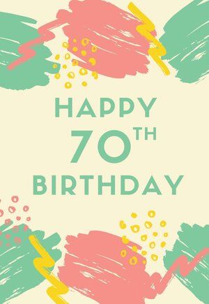 Feel free to print this 70th printable birthday card. Great Birthday Wishes, Free Printable Birthday Cards, 70th Birthday Card, Happy 70 Birthday, Over The Hill, Birthday Card Printable, Birthday Design, 70th Birthday, Birthday Wishes