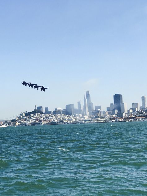 Fleet week in San Francisco. Fleet Week, San Francisco Skyline, New York Skyline, Travel Tips, San Francisco, New York, Travel