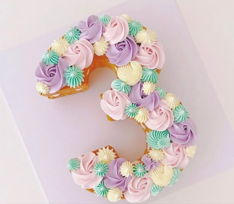 Number 9 Cupcakes, Number 3 Cake Girl, Pastel Number Cake, Number Cake For Baby Girl, 3 Shaped Birthday Cake, Number 9 Birthday Cake, Number 9 Cake, Number 7 Cake, Number 3 Cake