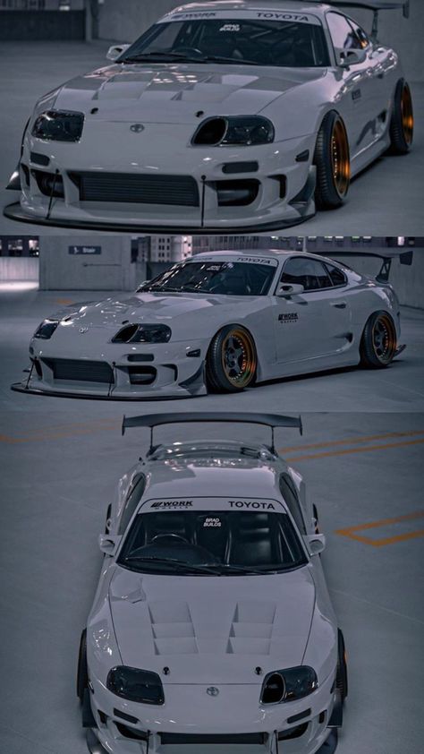 White Supra Mk4, White Supra, Toyota Starlet, Supra Mk4, Toyota Supra Mk4, Automotive Mechanic, Best Jdm Cars, Aesthetic Roblox Royale High Outfits, Drifting Cars