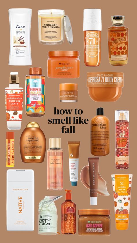 How To Smell Like Halloween, How To Smell Like Caramel, How To Smell Like Fall, Cinnamon Smell Aesthetic, Smell Good Aesthetic, How To Smell Like Pumpkin Spice, Pumpkin Tree, Lip Sleeping Mask, Secret Crush